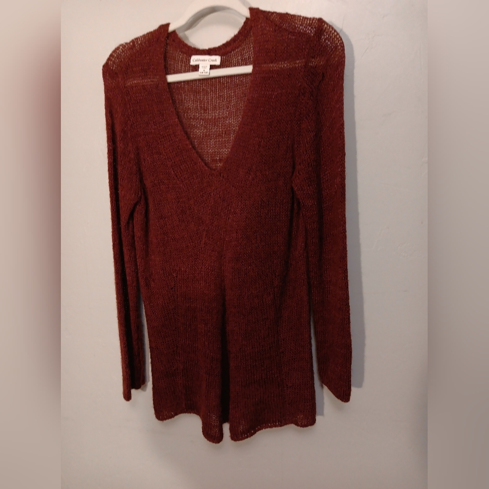 Coldwater Creek Rust sweater 1X 16/18